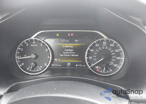 2020 Nissan Murano S Fwd из США, поврежденный, VIN 5N1AZ2AJ7LN121284